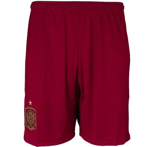 Adidas Spanien Herren Fußball Shorts Vínově červené