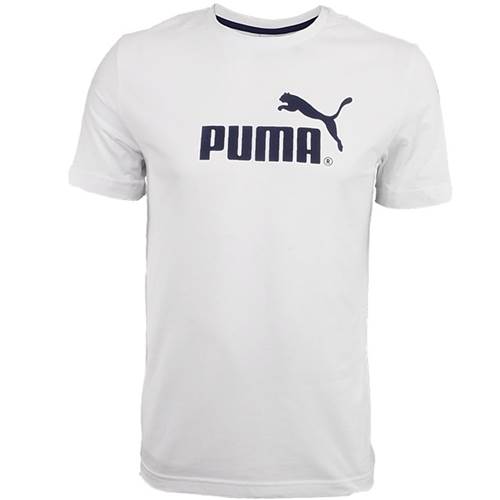 Puma Large NO1 Logo Tee Bílé