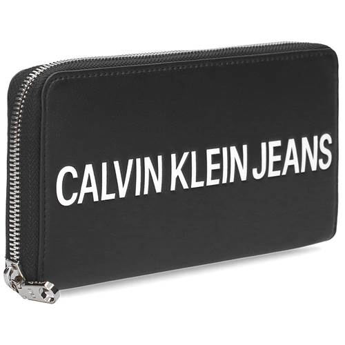 Peněženka Calvin Klein Jeans Sculpted Logo Large Zip