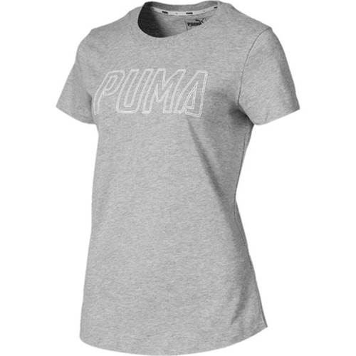 Puma Athletics Logo Šedé