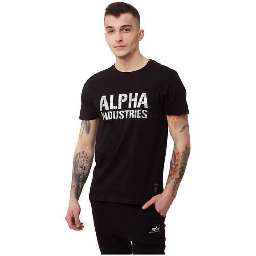 Tričko Alpha Industries Camo Print Tshirt