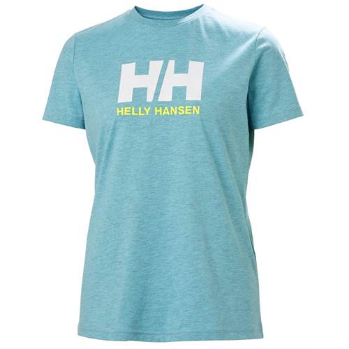 Helly Hansen W Logo Tshirt Modré