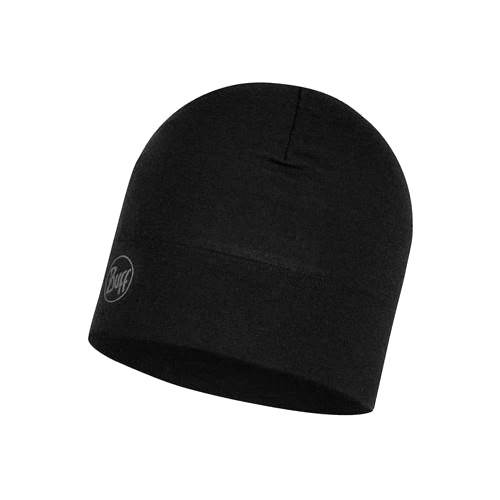 Čepice Buff Czapka Wool Hat Solid Black