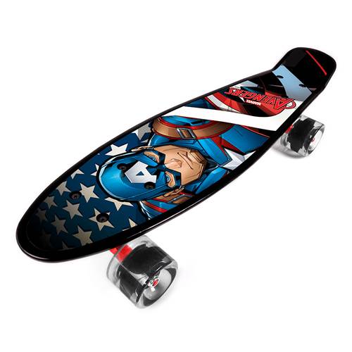 Skateboardy Seven Avengers Captain America