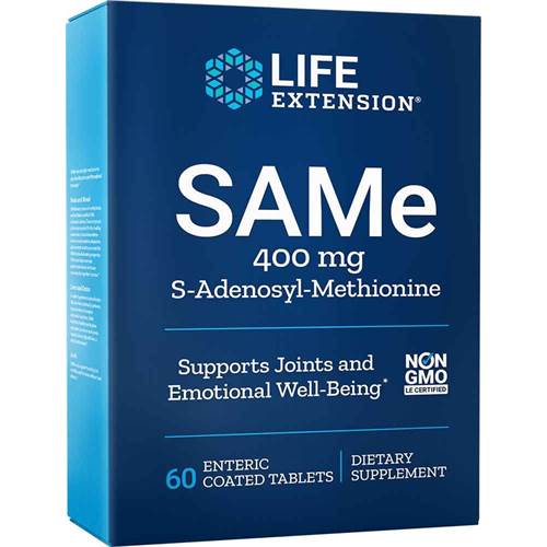Doplňky stravy Life Extension Same S Adenosyl Methionine