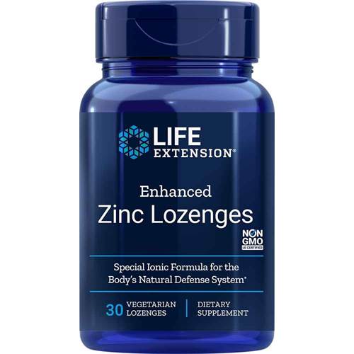 Doplňky stravy Life Extension Enhanced Zinc Lozenges