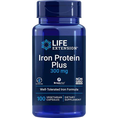 Doplňky stravy Life Extension Iron Protein Plus