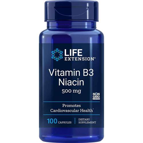 Doplňky stravy Life Extension Vitamin B3 Niacin