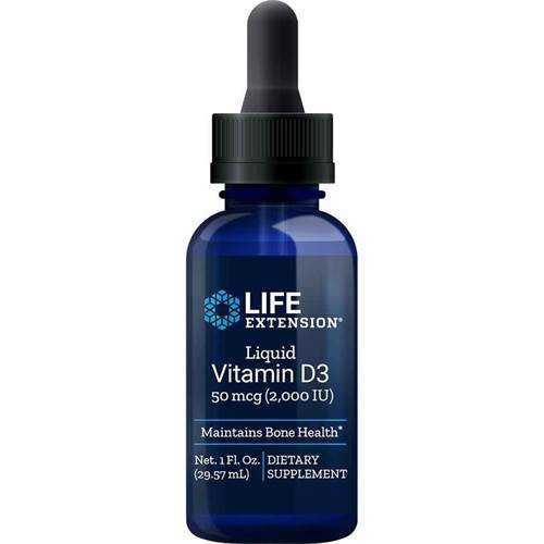 Doplňky stravy Life Extension Liquid Vitamin D3