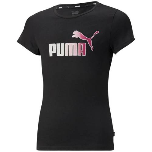 Tričko Puma Ess Bleach Logo Tee JR