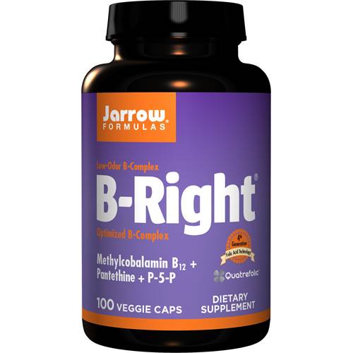 Doplňky stravy Jarrow Formulas B Complex Bright