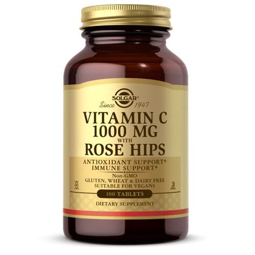 Doplňky stravy Solgar Vitamin C 1000 MG With Rose Hips