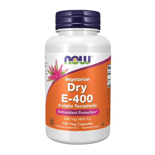 Doplňky stravy NOW Foods E400 Dry