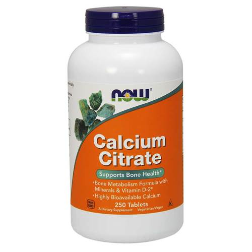 Doplňky stravy NOW Foods Calcium Citrate