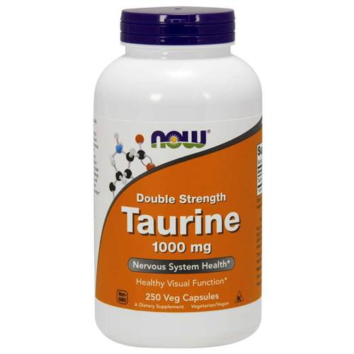 Doplňky stravy NOW Foods Taurine 1000 MG