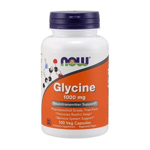 Doplňky stravy NOW Foods Glycine 1000 MG