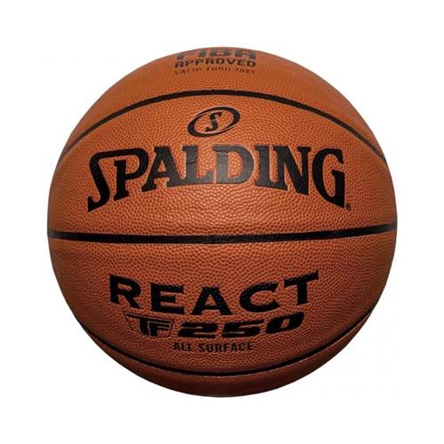  Spalding React TF250 Logo Fiba