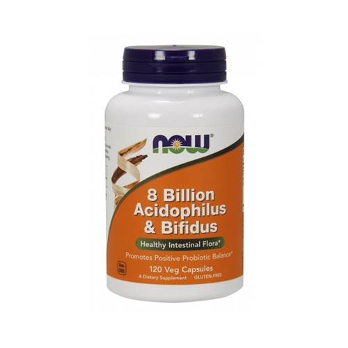 Doplňky stravy NOW Foods 8 Billion Acidophilus Amp Bifidus