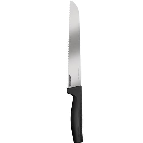 Kuchyňský nůž Fiskars Hard Edge 21 CM Czarny Nóż DO Chleba ZE Stali Nierdzewnej
