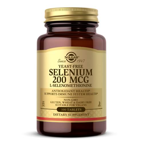 Doplňky stravy Solgar Selenium Yeast Free 200 Mcg
