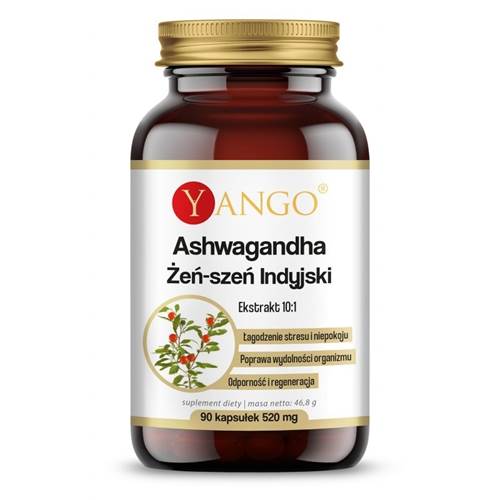 Doplňky stravy Yango Ashwagandha