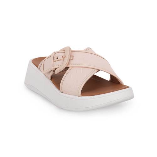 Boty fitflop F Mode Buckle Canvas Platform