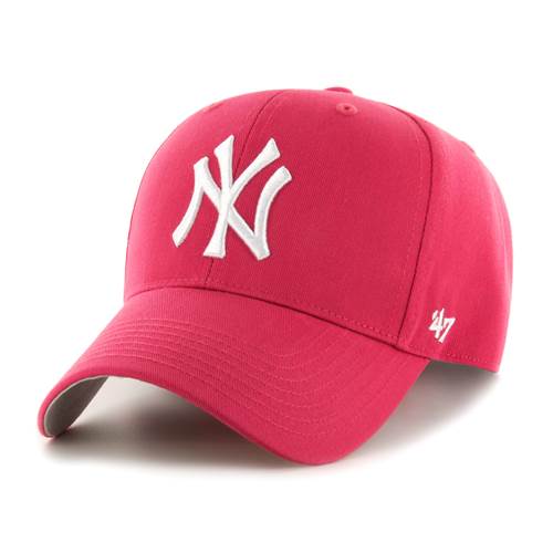 Čepice 47 Brand Czapka Z Daszkiem Mlb New York Yankees Dla Dzieci Różowa