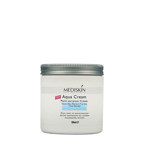 Produkty osobní péče Mediskin Aqua Cream - Krem na podrażnienia pieluszkowe i odleżyny 500 ml