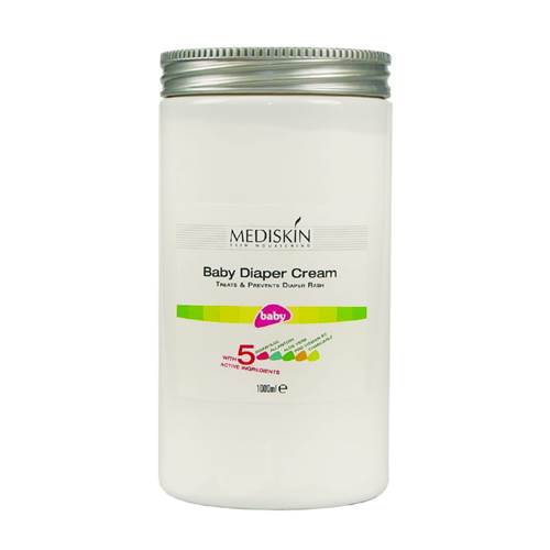 Produkty osobní péče Mediskin [Baby Diaper Cream] Krem dla dzieci na pieluszkowe podrażnienia skóry 1000 ml