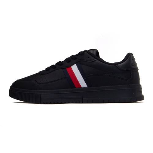 Boty Tommy Hilfiger Supercup Leather Stripes