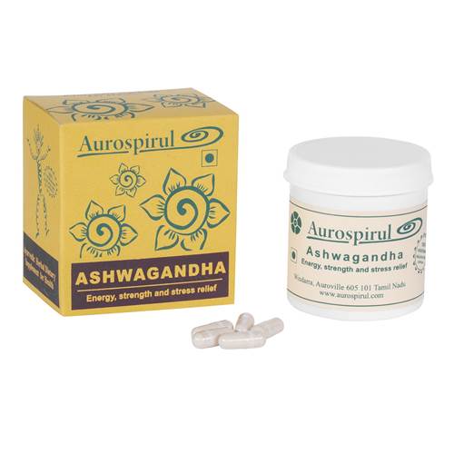Doplňky stravy Aurospirul Ashwagandha