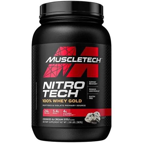 Doplňky stravy MuscleTech Nitro-tech 100% Whey Gold